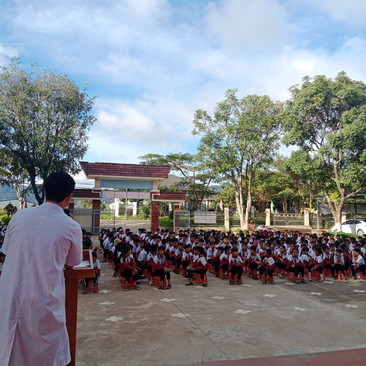 Trạm Y tế xã Krông Á tuyên truyền phòng chống suy dinh dưỡng cho học sinh trong nhà trường Trạm Y tế xã Krông Á tuyên truyền phòng chống suy dinh dưỡng cho học sinh trong nhà trường