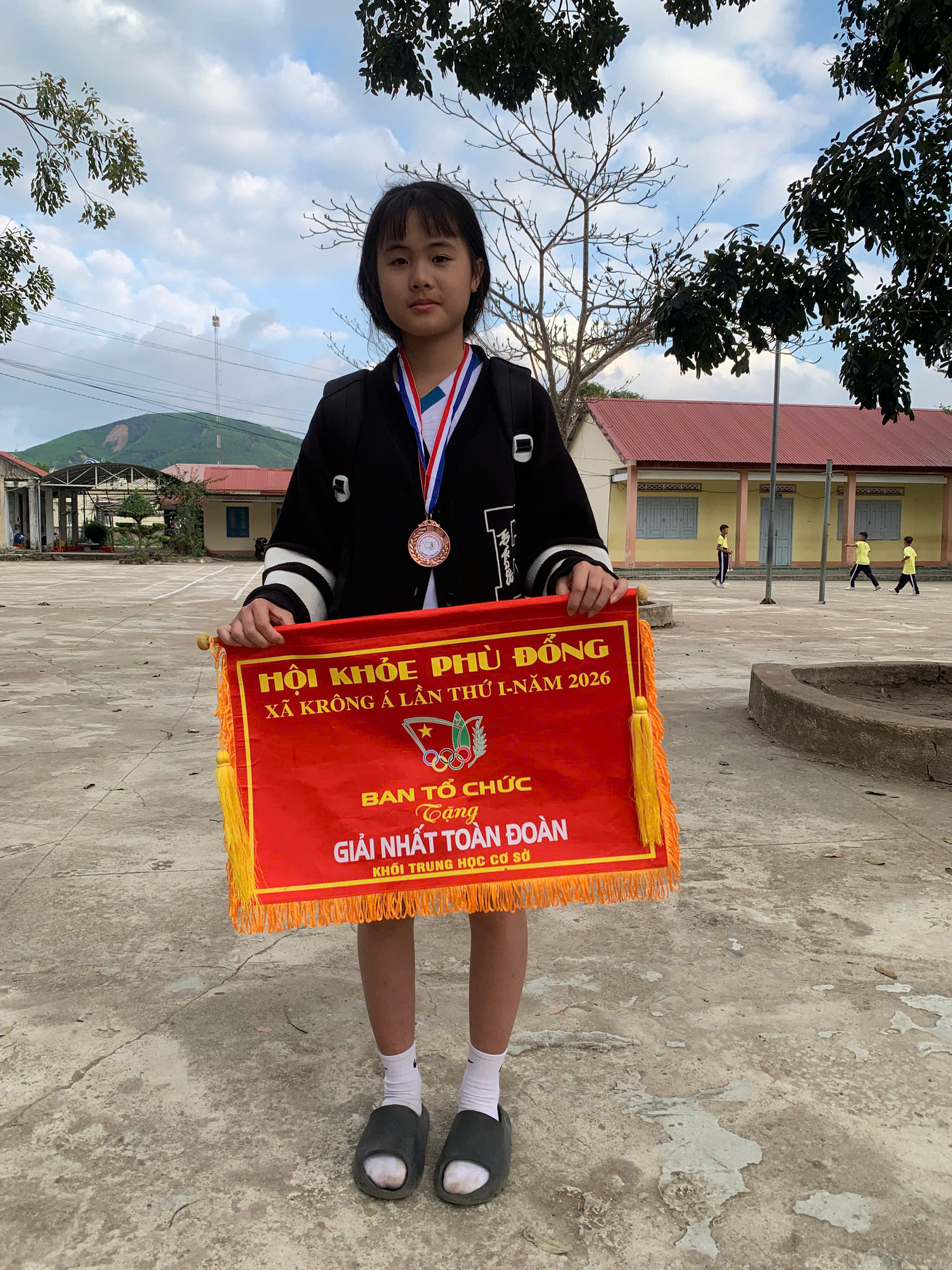 Thành tích của trường THCS Phan Đình Phùng đã đạt được trong kỳ tham gia Hội khoẻ phù đổng cấp xã lần thứ nhất năm 2026