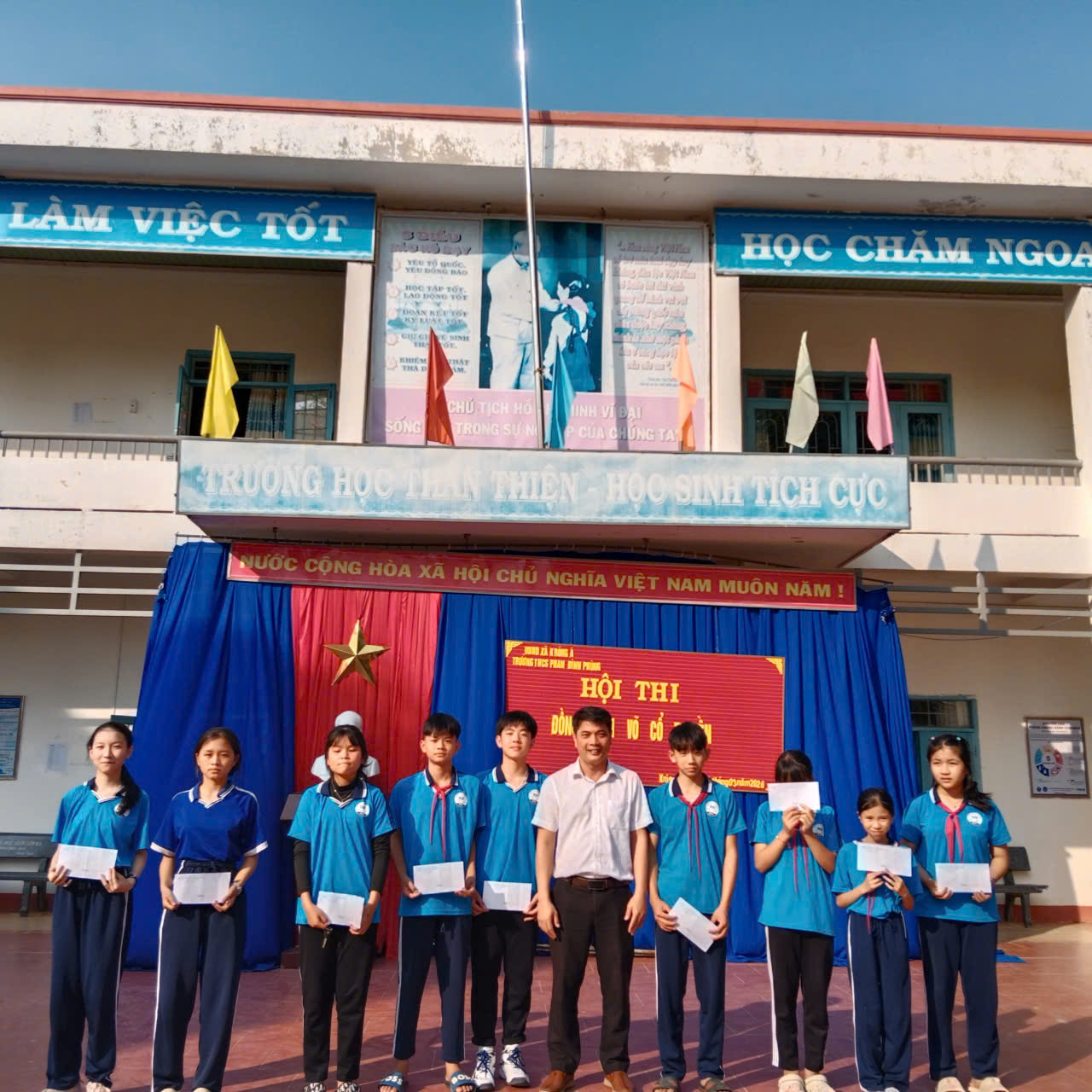 Hội thi đồng diễn võ cổ truyền năm học 2025 – 2026